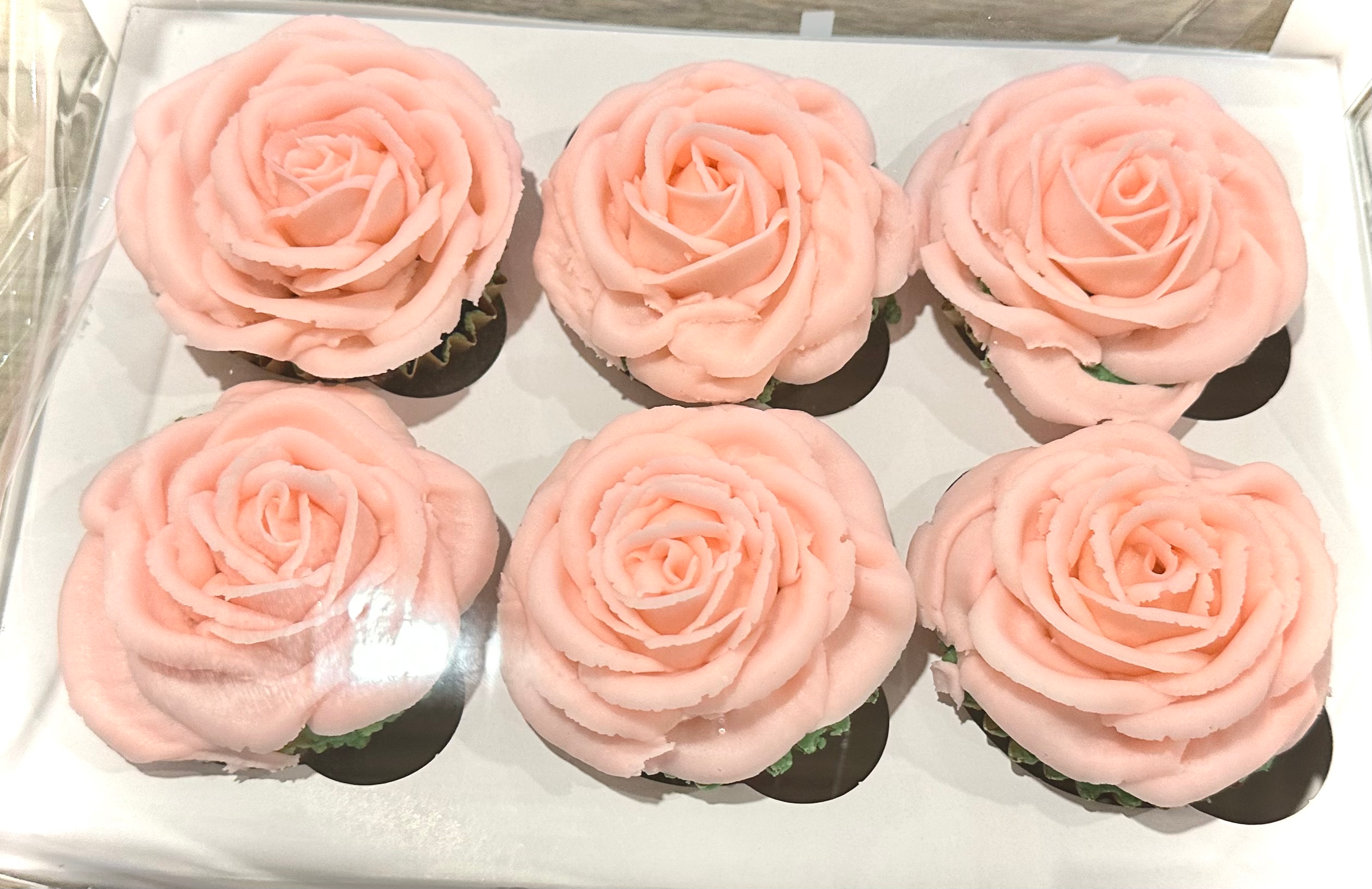 Floral cupcakes